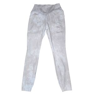 RBX Legging Womens Size Medium  White Camo With Dual Pockets